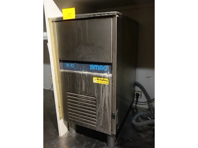 Inox ijsmachine simag - afbeelding 2 van  3