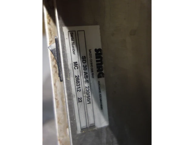 Inox ijsmachine simag - afbeelding 3 van  3