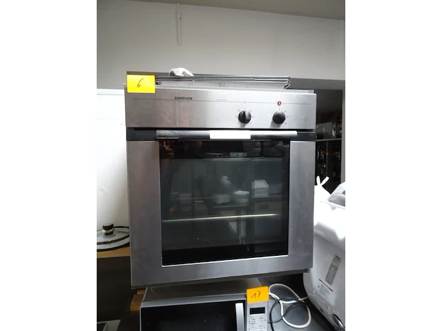 Inox inbouw heteluchtoven constructa - afbeelding 1 van  5