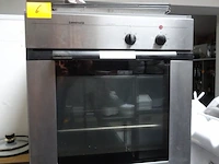 Inox inbouw heteluchtoven constructa