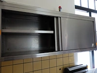 Inox kast vv schuifdeuren - afbeelding 3 van  3
