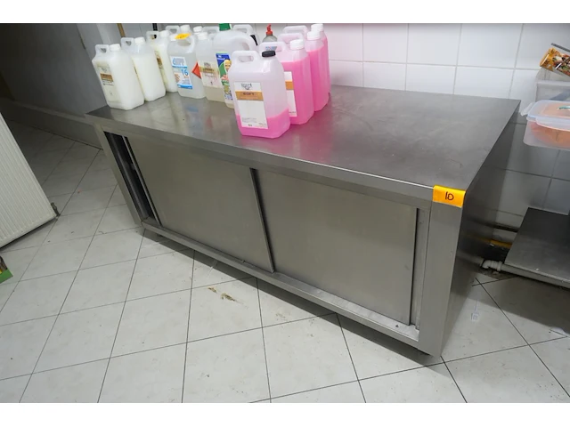 Inox kast - afbeelding 1 van  3
