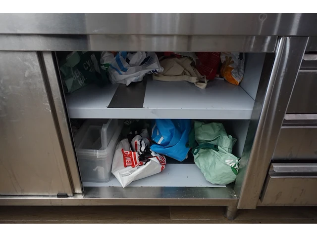 Inox kast/werkbank ggmgastro - afbeelding 3 van  4