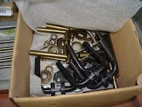 Inox keukenmengkraan, partij handvaten, doos met diverse deurklinken - afbeelding 7 van  7