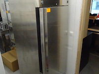 Inox koelkast combisteel