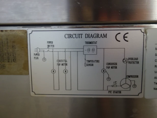 Inox koelwerkbank collin-lucy - afbeelding 5 van  6