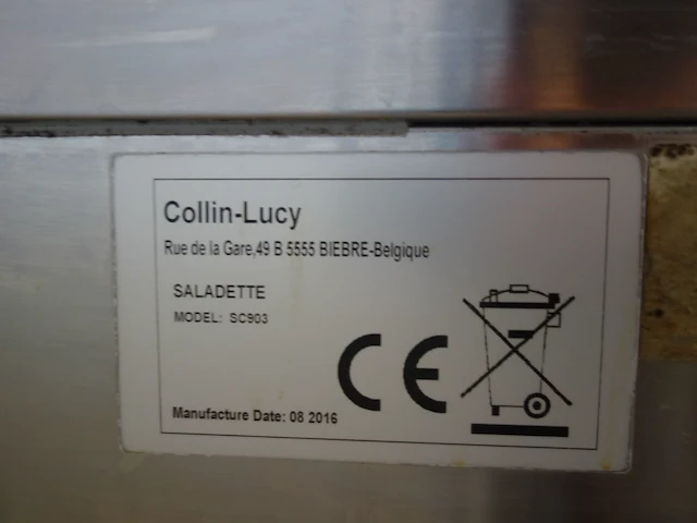 Inox koelwerkbank collin-lucy - afbeelding 6 van  6