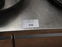 Inox koelwerkbank diamond 4 deuren dt3224-r2 gastro line plus afm. 2,20m x 0,70m - afbeelding 1 van  6