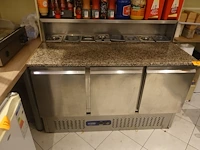 Inox koelwerkbank diamond