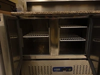Inox koelwerkbank diamond - afbeelding 2 van  5