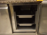 Inox koelwerkbank diamond - afbeelding 3 van  5