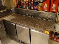 Inox koelwerkbank diamond - afbeelding 4 van  5