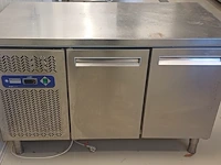 Inox koelwerkbank diamond