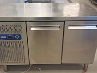 Inox koelwerkbank diamond - afbeelding 2 van  5