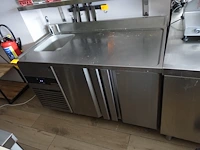Inox koelwerkbank ggmgastro