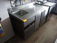 Inox koelwerkbank ggmgastro - afbeelding 2 van  4
