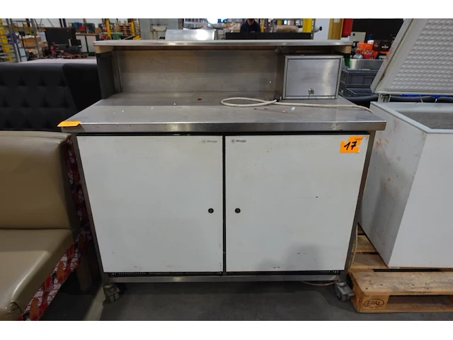 Inox koelwerkbank - afbeelding 1 van  5