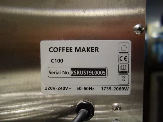Inox koffiemaker - afbeelding 3 van  3