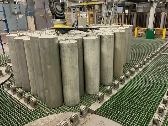 Inox koker voor verfkokers (69x) - afbeelding 2 van  4
