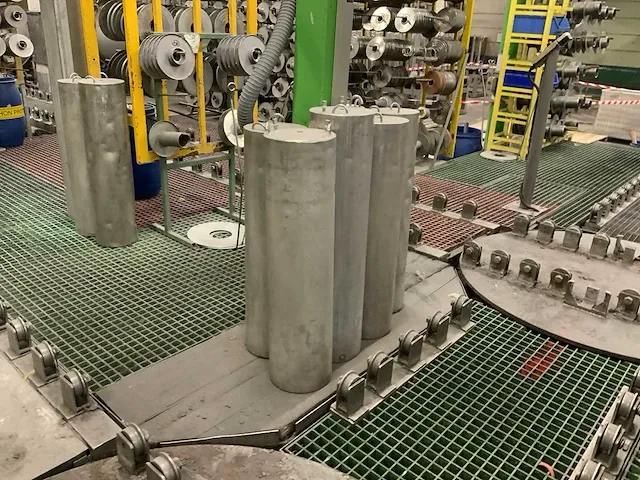 Inox koker voor verfkokers (69x) - afbeelding 3 van  4