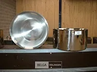 Inox kommen ijsemmers ø40 - h20 - afbeelding 1 van  2