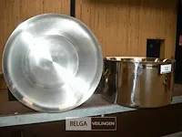 Inox kommen ijsemmers ø40 - h20 - afbeelding 2 van  2