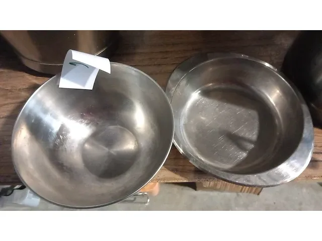 Inox kommen - afbeelding 1 van  1