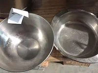 Inox kommen - afbeelding 1 van  1