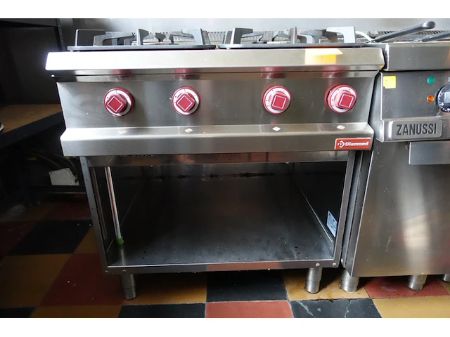 Inox kookfornuis diamond - afbeelding 1 van  4