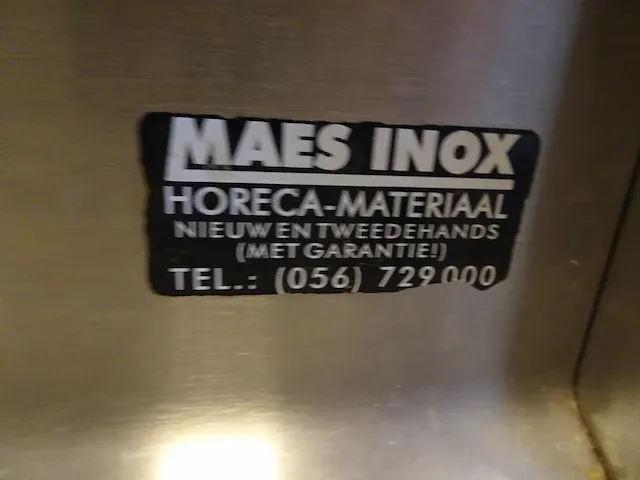 Inox kookfornuis maes-inox - afbeelding 2 van  10