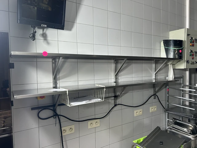 Inox legbanken 200x30 (2st) - afbeelding 2 van  2