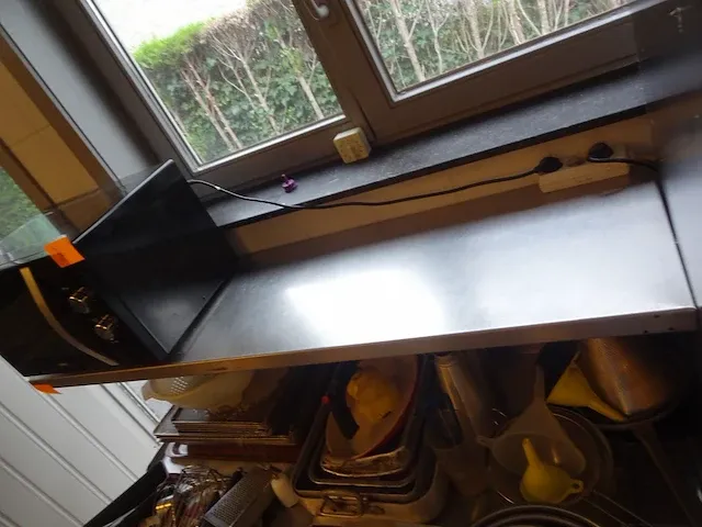 Inox legplank - afbeelding 2 van  3