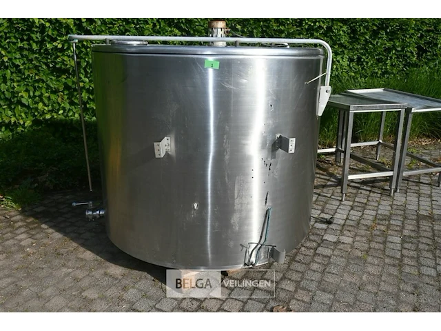 Inox melkkoeltank - afbeelding 1 van  6