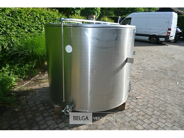 Inox melkkoeltank - afbeelding 2 van  6