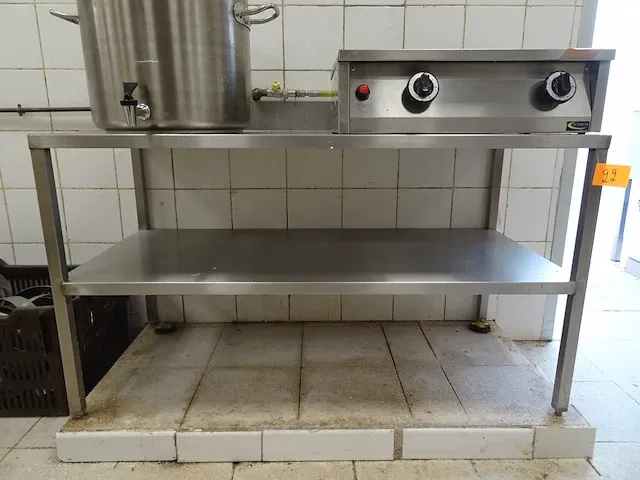 Inox onderstel/tafel - afbeelding 1 van  2