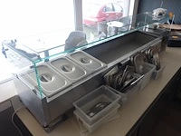 Inox opzetvitrine ggmgastro - afbeelding 2 van  2