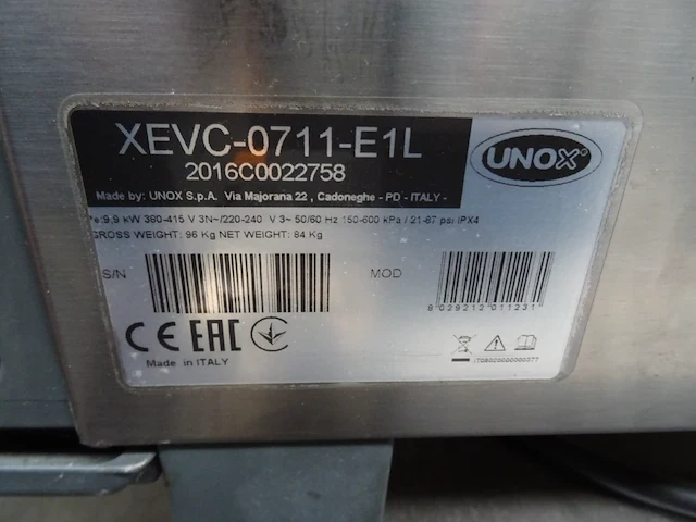 Inox oven unox - afbeelding 5 van  5