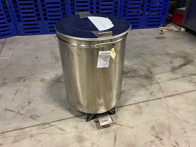 Inox pedaalemmer - afbeelding 2 van  4