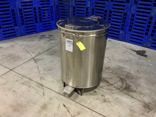 Inox pedaalemmer - afbeelding 1 van  5