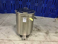 Inox pedaalemmer - afbeelding 2 van  5