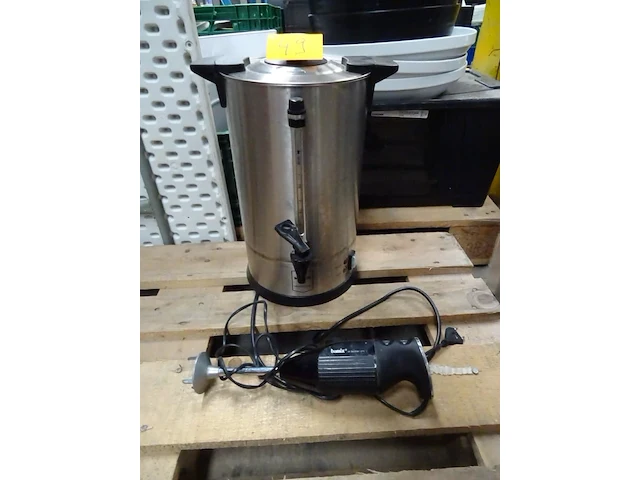 Inox perculator - afbeelding 1 van  4
