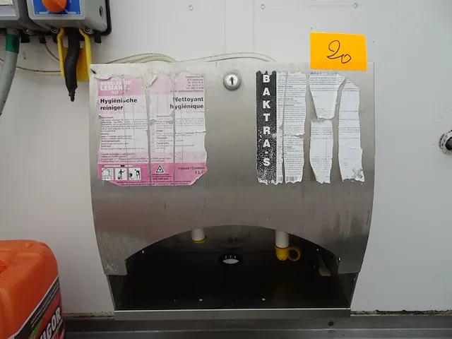 Inox productdispenser - afbeelding 2 van  3