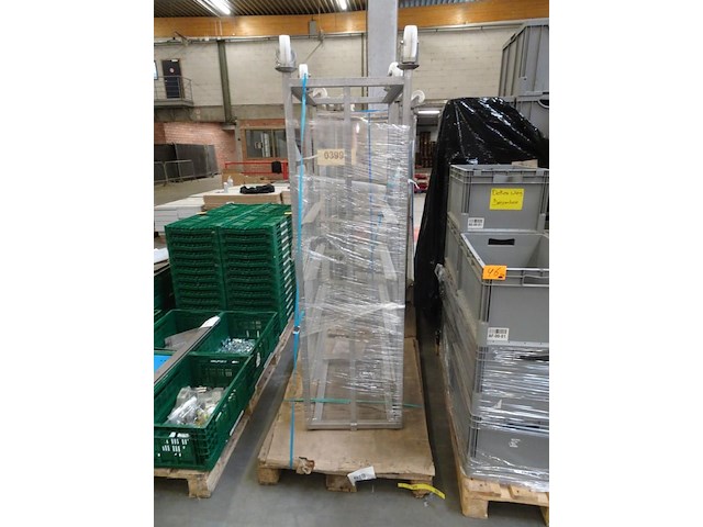 Inox regaalwagen - afbeelding 2 van  4