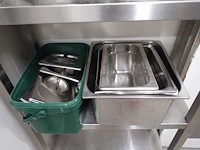 Inox rek + inhoud - afbeelding 5 van  5