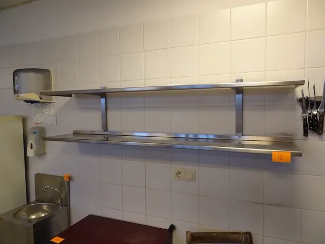 Inox rek - afbeelding 1 van  2