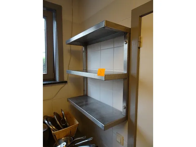 Inox rek - afbeelding 2 van  3