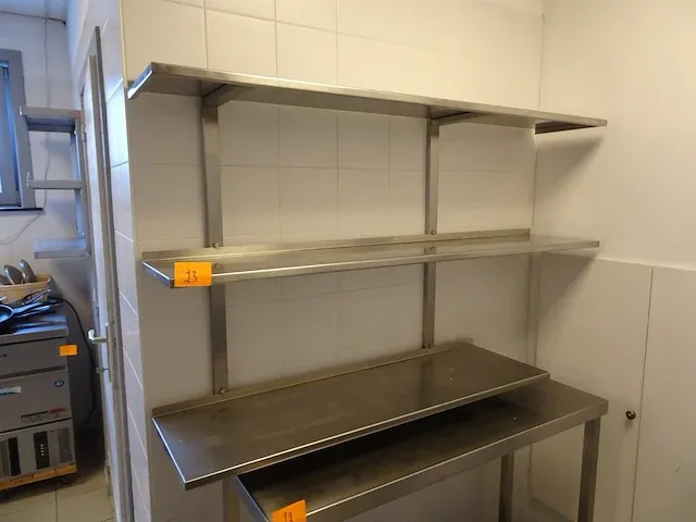 Inox rek - afbeelding 1 van  6