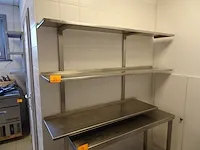 Inox rek - afbeelding 1 van  6