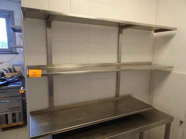 Inox rek - afbeelding 6 van  6