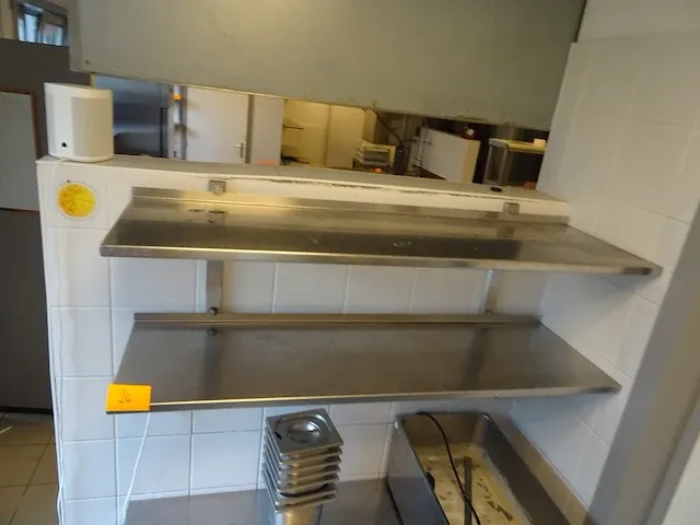 Inox rek - afbeelding 2 van  3
